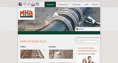 Desktop Screenshot of mhb-net.de